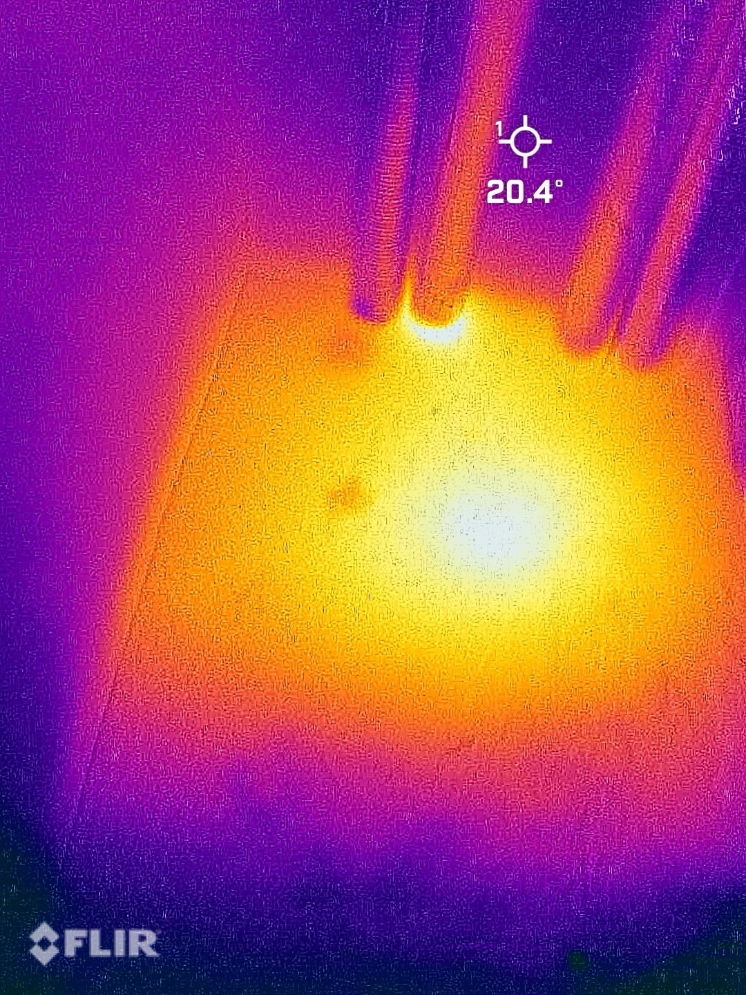 보일러실 바닥 열화상 점검